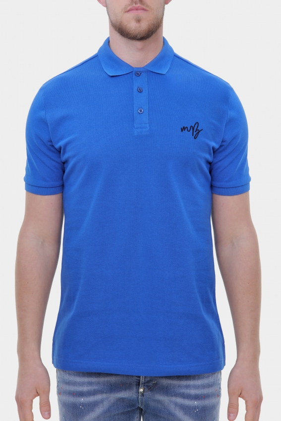 Mr. Bensen Polo Shirt Men blau 